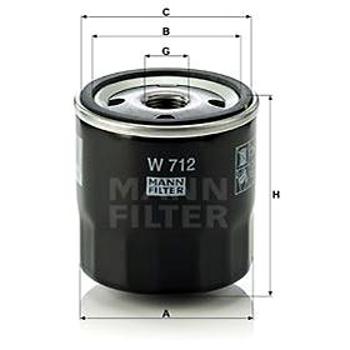 MANN-FILTER W712 (W712)