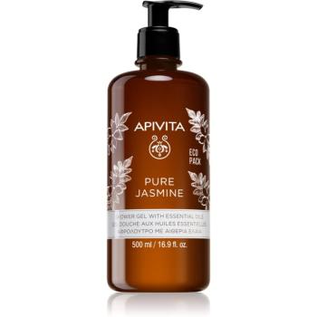 Apivita Pure Jasmine Shower Gel hydratační sprchový gel s esenciálními oleji 500 ml