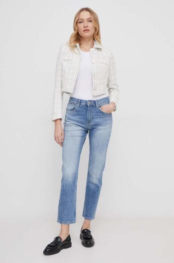 Džíny Pepe Jeans STRAIGHT JEANS HW dámské, high waist, PL204592MI7