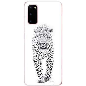 iSaprio White Jaguar pro Samsung Galaxy S20 (jag-TPU2_S20)