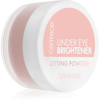 Catrice Under Eye Brightener fixační pudr s hydratačním účinkem odstín 010 Light Rose 2.3 g