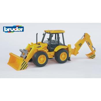 Bruder 02428 Traktor JCB čelní nakladač a bagr, 1:16