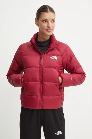 Péřová bunda The North Face Hyalite dámská, vínová barva, přechodná, NF0A3Y4S1IX1