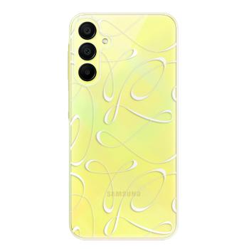 Odolné silikonové pouzdro iSaprio - Fancy - white - Samsung Galaxy A15 / A15 5G