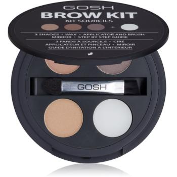 Gosh Brow Kit sada na obočí 001 2,82 g