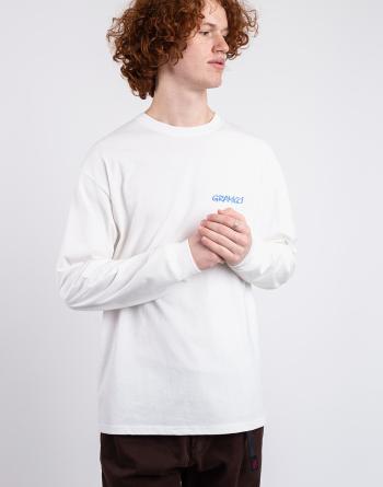 Tričko Gramicci Carabiner L/S Tee WHITE