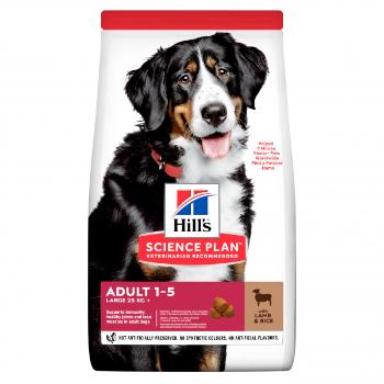 Hill's Science Plan Canine Adult Large Breed Lamb & Rice 12+2kg zdarma