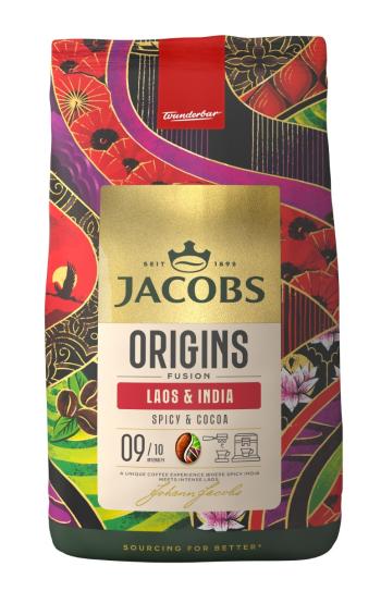 Jacobs Origins Laos & India zrnková káva 1000 g