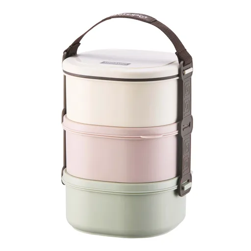 LOCKNLOCK Plastový jídlonosič LOCK 3x680ml