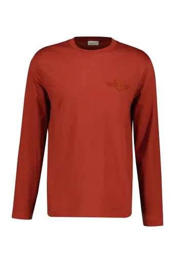 TRIČKO GANT REG TONAL SHIELD LS T-SHIRT MODERN RUST
