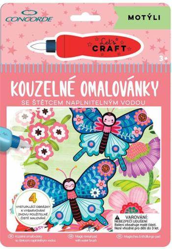 Kouzelné omalovánky - Motýli