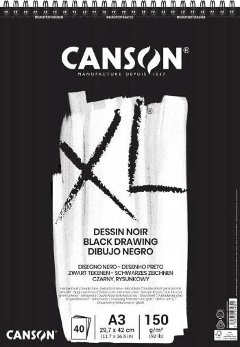 Canson Sp XL Dessin Skicář A3 150 g Black