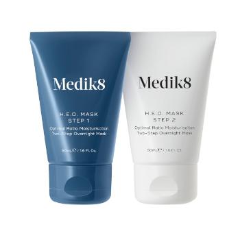 Medik8 Dvoufázová noční pleťová maska H.E.O Mask (Two-Step Overnight Mask) 2 x 50 ml