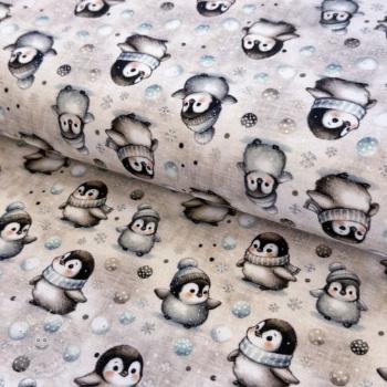 Úplet Pingu and friends design D digital print