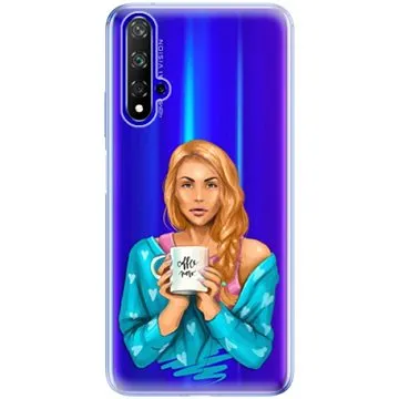 iSaprio Coffe Now - Redhead pro Honor 20 (cofnored-TPU2_Hon20)