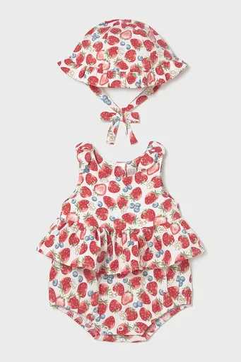 Dětský overal a klobouk Mayoral Newborn