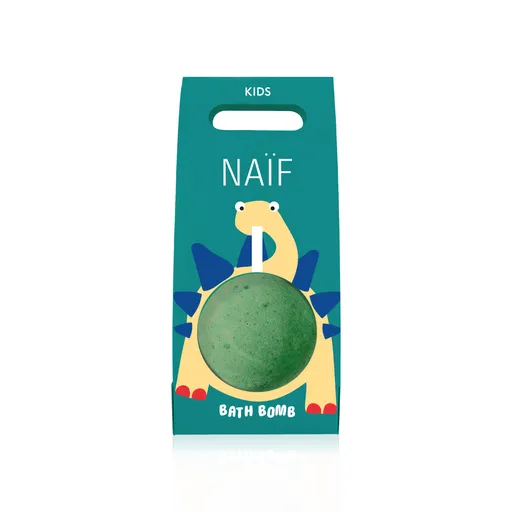 NAÏF Šumivá bomba do koupele s vůní limetky a černého rybízu (Bath Bomb) 100 g