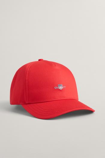 KŠILTOVKA GANT SHIELD COTTON TWILL CAP BRIGHT RED