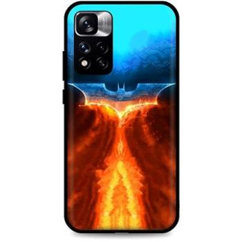 TopQ Xiaomi Redmi Note 11 Pro silikon Fiery Batman 67954 (Sun-67954)