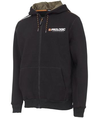 Prologic Rybářská Mikina Eden Zip Hoodie Black Caviar - M