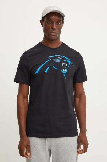 Bavlněné tričko Nike Carolina Panthers černá barva, s potiskem, N199-00A-9D-CLH