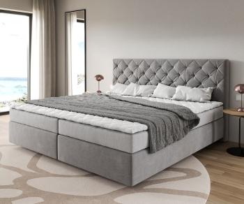 Boxspring postel Dream-Great mikrovlákno 200x200 cm s matrací