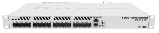 MikroTik Cloud Router Switch CRS317-1G-16S+RM, dual-core 800MHz CPU, 1GB, 1xGLAN, 16xSFP+ slot, vč. L6