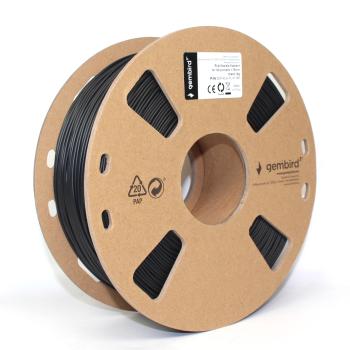 GEMBIRD 3DP-PLA-FL-01-BK, 3D filament, PLA flexibilní, 1,75mm, 1000g, černá