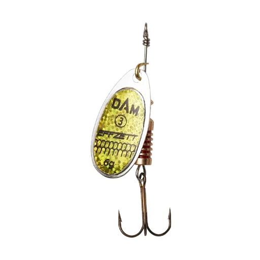 DAM Třpytka Effzett Standard Spinner Reflex Gold - 4g vel.2,DAM Třpytka Effzett Standard Spinner Reflex Gold - 4g vel.2