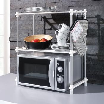 RUCO Regál nad mikrovlnku se dvěma policemi