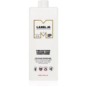 label.m Vibrant Rose Colour Care Conditioner hydratační kondicionér pro barvené vlasy 1000 ml