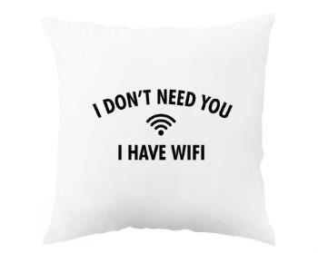 Polštář I have wifi