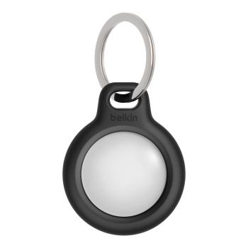 Belkin Secure Holder w Keyring - Airtag - Black