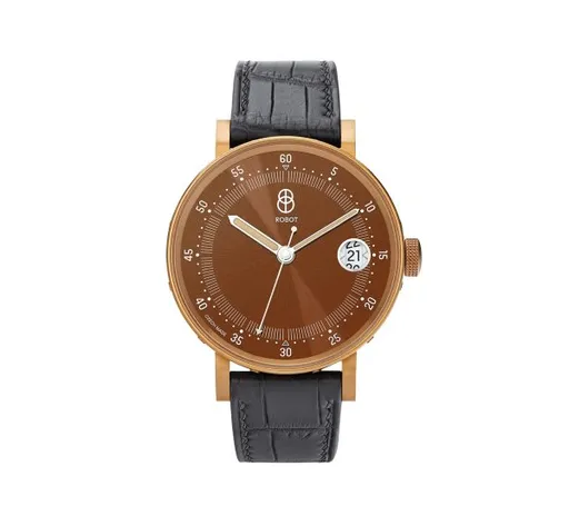 Robot Graphic Sutnar Bronze Aura PVD