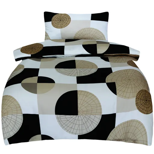 Jahu Saténové povlečení Deluxe Twist, 140 x 200 cm, 70 x 90 cm