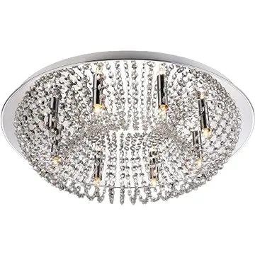 Luxera 32319 - Křišťálové stropní svítidlo RHODIA 9xG9/28W/230V (96086)