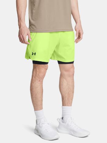 Under Armour UA Vanish Woven 2in1 Kraťasy Zelená