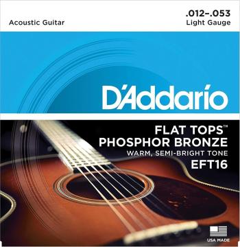 D'Addario EFT16 Struny pro akustickou kytaru