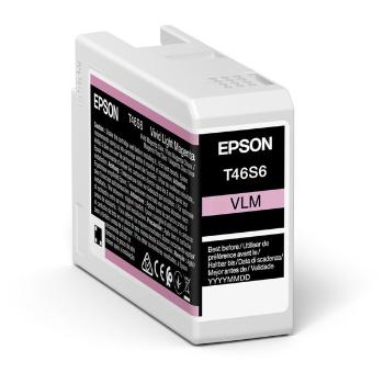 Epson T46S6 C13T46S60N světle purpurová (vivid light magenta) originální cartridge