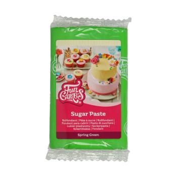 Cakesupplies Zelený rolovaný fondant (barevný fondán) 250 g