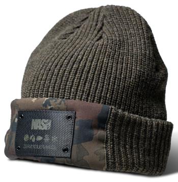 Nash čepice zero tolerance woolly hat camo panel