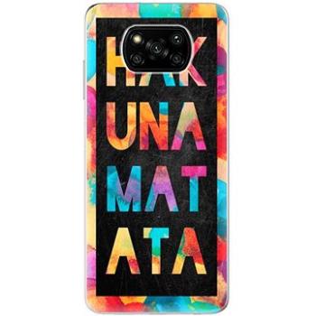 iSaprio Hakuna Matata 01 pro Xiaomi Poco X3 Pro / X3 NFC (haku01-TPU3-pX3pro)