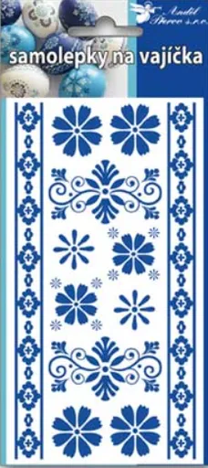 Velikonoční samolepky na vajíčka 795, 19x9cm