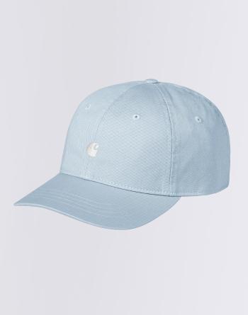 Carhartt WIP Madison Logo Cap Frosted Blue/White