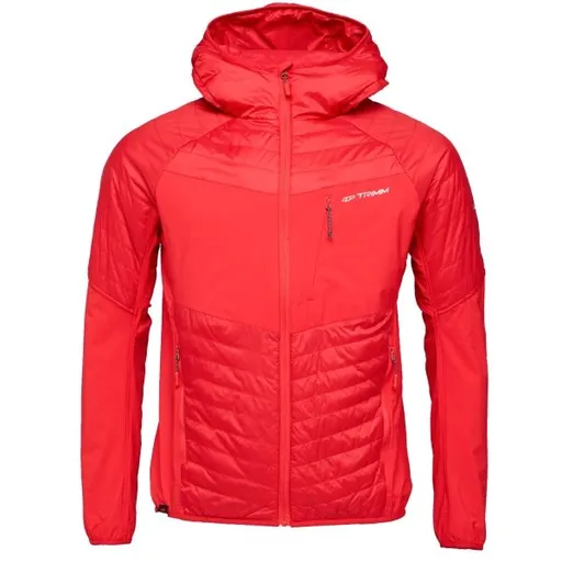 TRIMM ZEN Pánská celoroční bunda, červená, velikost XXXL