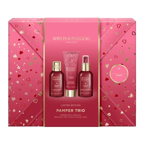 Baylis & Harding Dárková sada Midnight Cherry Set 3 ks
