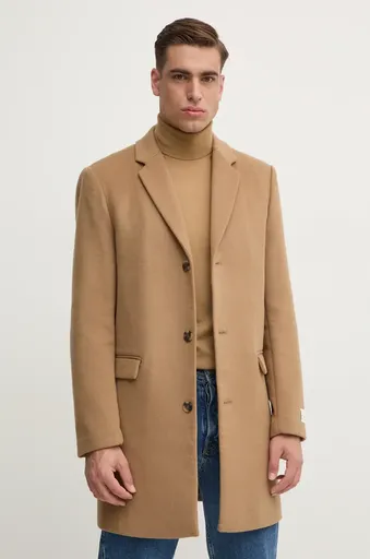 Vlněný kabát Calvin Klein