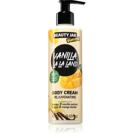 Beauty Jar Yummy Vanilla La La Land omlazující krém na tělo 250 ml