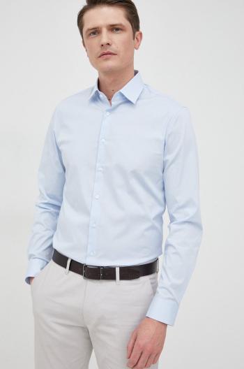 Košile Calvin Klein pánská, slim, s klasickým límcem
