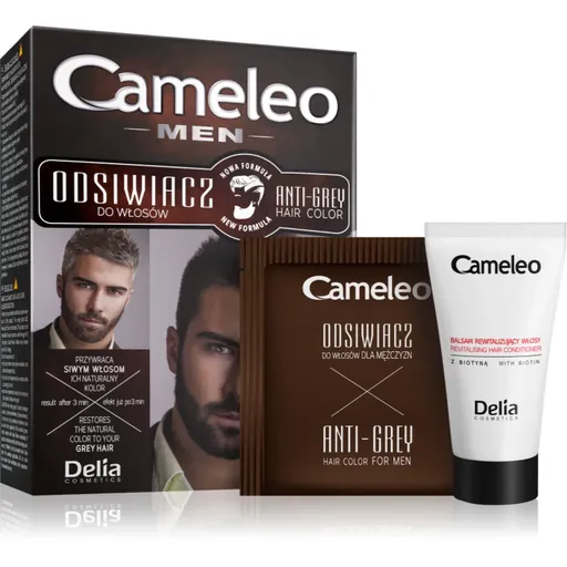 Delia Cosmetics Cameleo Men barva na vlasy pro muže 2 ks